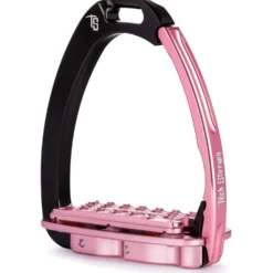 Tech Stirrups Stijgbeugels Venice Plus EVO Zwart/Roze