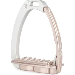 Tech Stirrups Stijgbeugels Venice Sloped EVO Zilver/Roségoud