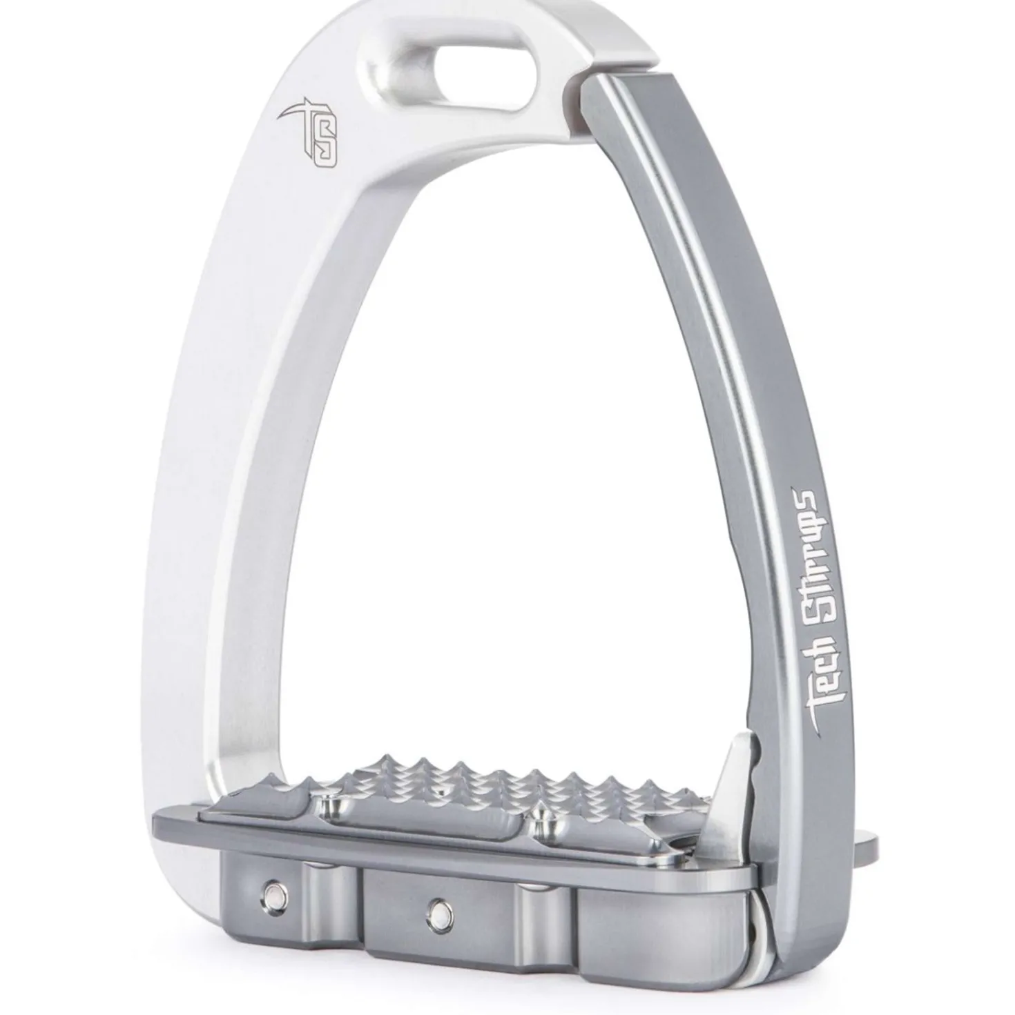 Tech Stirrups Stijgbeugels Venice Children Zilver/Titanium