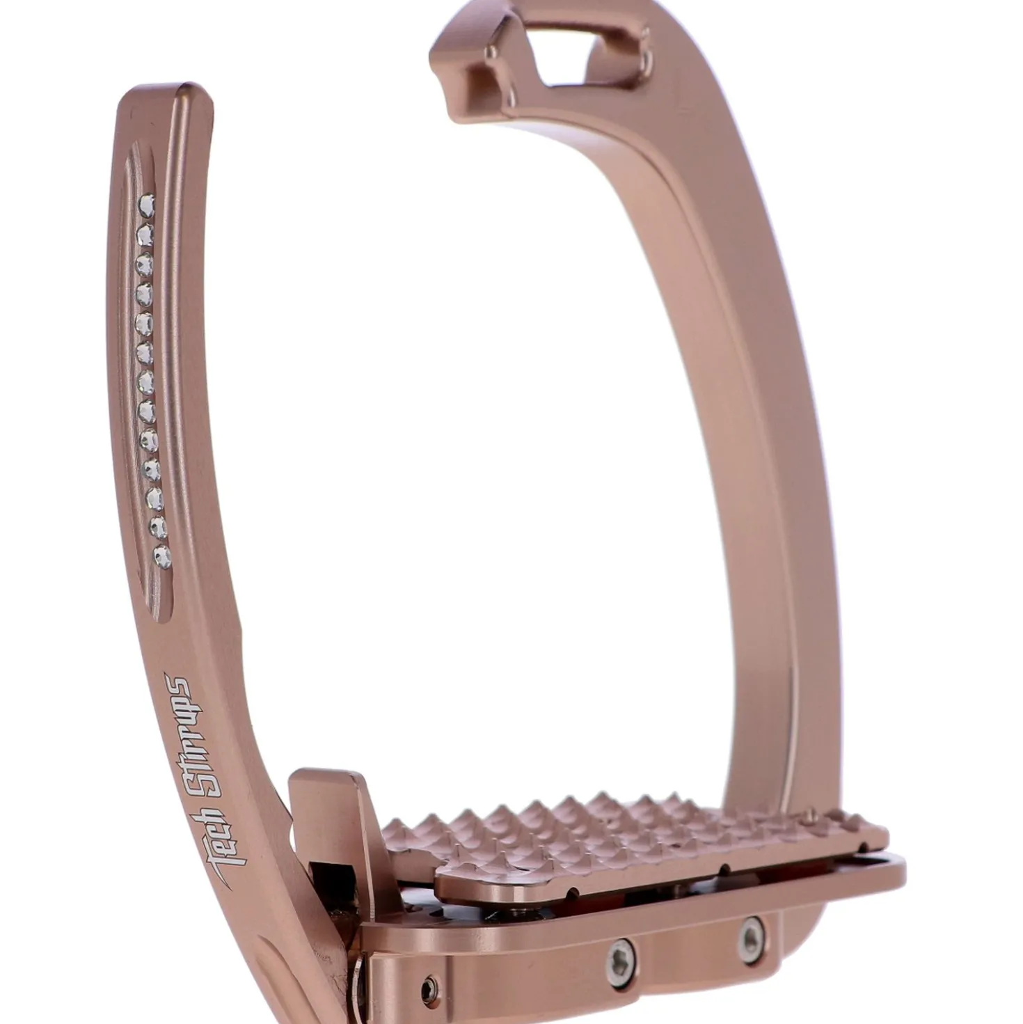 Tech Stirrups Stijgbeugels Venice Plus Swarovski Dressuur Rosegoud