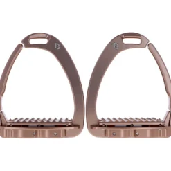 Tech Stirrups Stijgbeugels Venice Plus Swarovski Dressuur Rosegoud