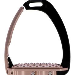 Tech Stirrups Stijgbeugels Venice Sloped Evo Swarovski Zwart/Rosegoud