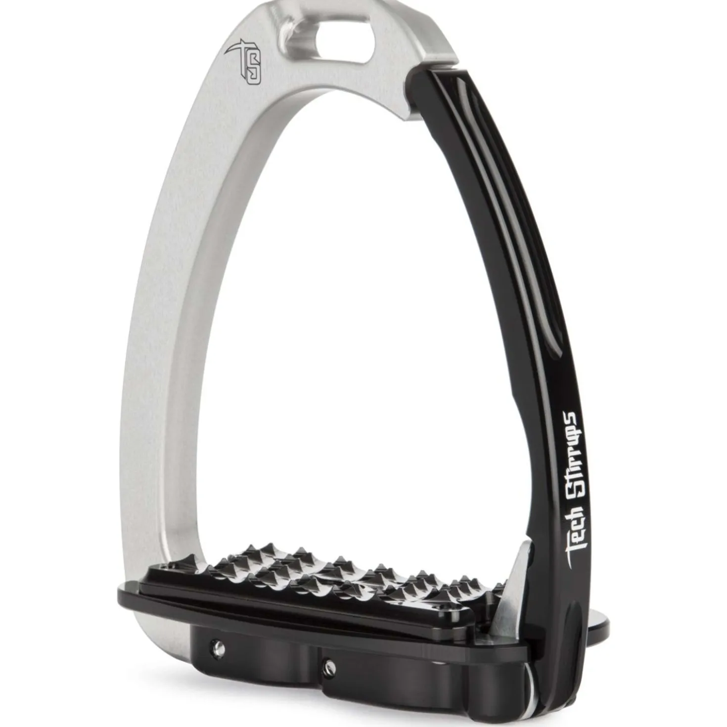 Tech Stirrups Stijgbeugels Venice Sloped EVO Zilver/Zwart
