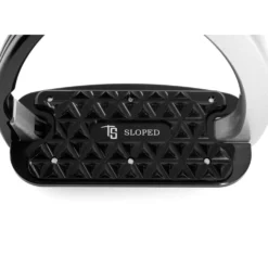 Tech Stirrups Stijgbeugels Venice Sloped EVO Zilver/Blauw