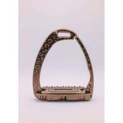 Tech Stirrups Stijgbeugels Venice Sloped EVO Leopard Rosegold