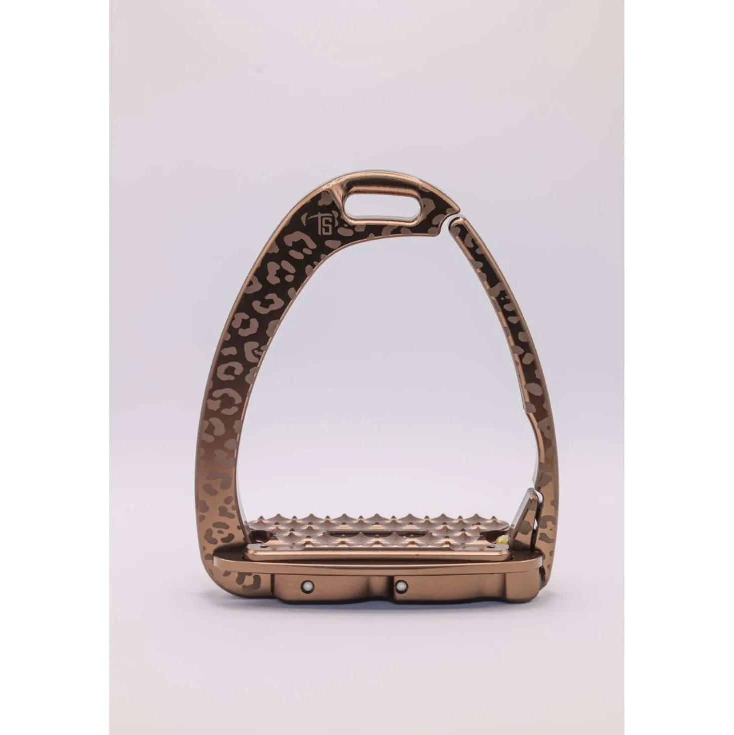 Tech Stirrups Stijgbeugels Venice Sloped EVO Leopard Rosegold