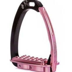 Tech Stirrups Stijgbeugels Venice Sloped EVO Zwart/Roze