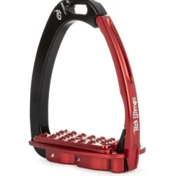 Tech Stirrups Stijgbeugels Venice Sloped EVO Zwart/Rood