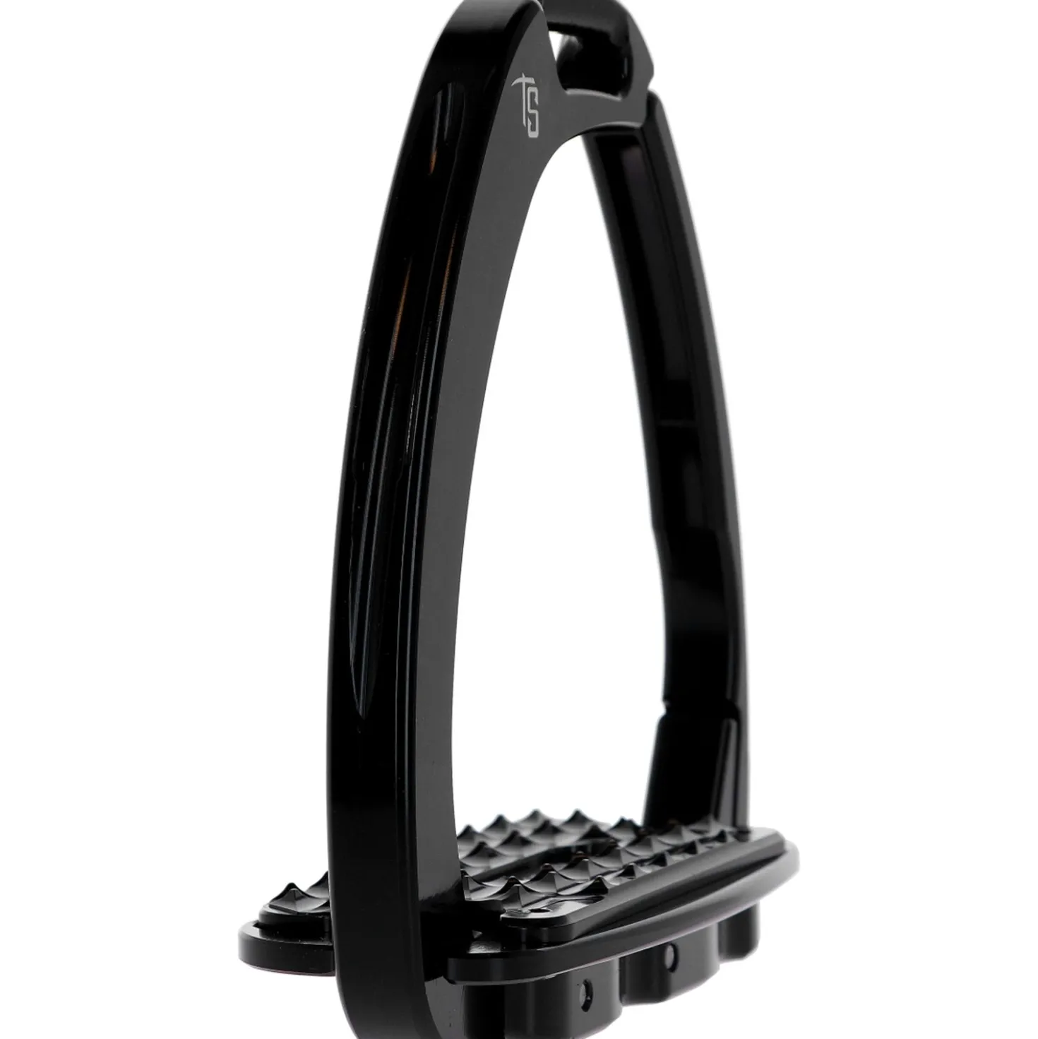 Tech Stirrups Stijgbeugels Venice Sloped Evo Swarovski Zwart/Zwart