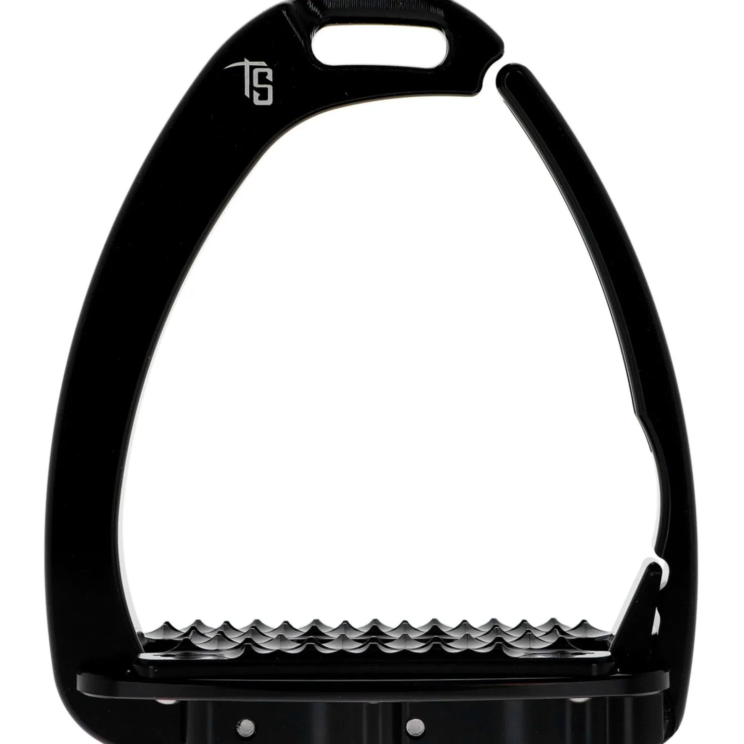 Tech Stirrups Stijgbeugels Venice Sloped Evo Swarovski Zwart/Zwart