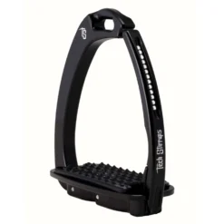 Tech Stirrups Stijgbeugels Venice Sloped Evo Swarovski Zwart/Zwart