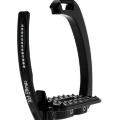 Tech Stirrups Stijgbeugels Venice Sloped Evo Swarovski Zwart/Zwart