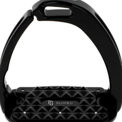 Tech Stirrups Stijgbeugels Venice Sloped Evo Swarovski Zwart/Zwart
