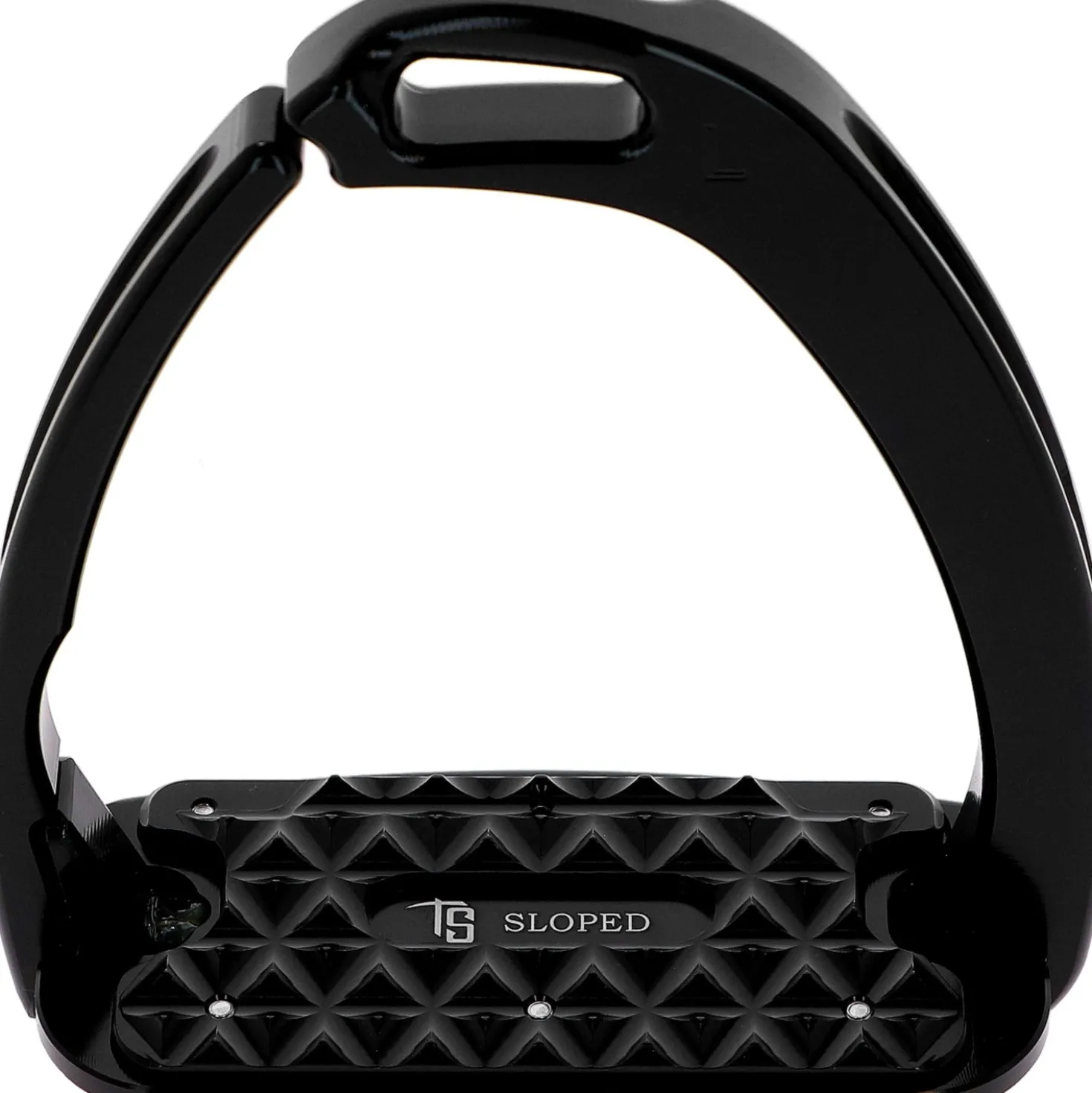 Tech Stirrups Stijgbeugels Venice Sloped Evo Swarovski Zwart/Zwart