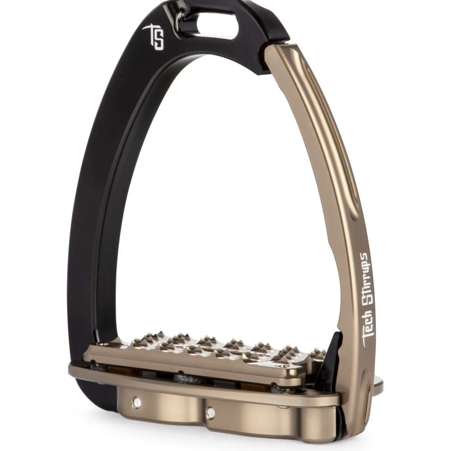 Tech Stirrups Stijgbeugels Venice Plus EVO Zwart/Bruin