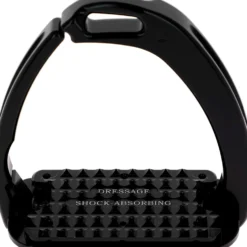 Tech Stirrups Stijgbeugels Venice Plus Swarovski Dressuur Zwart/Zwart