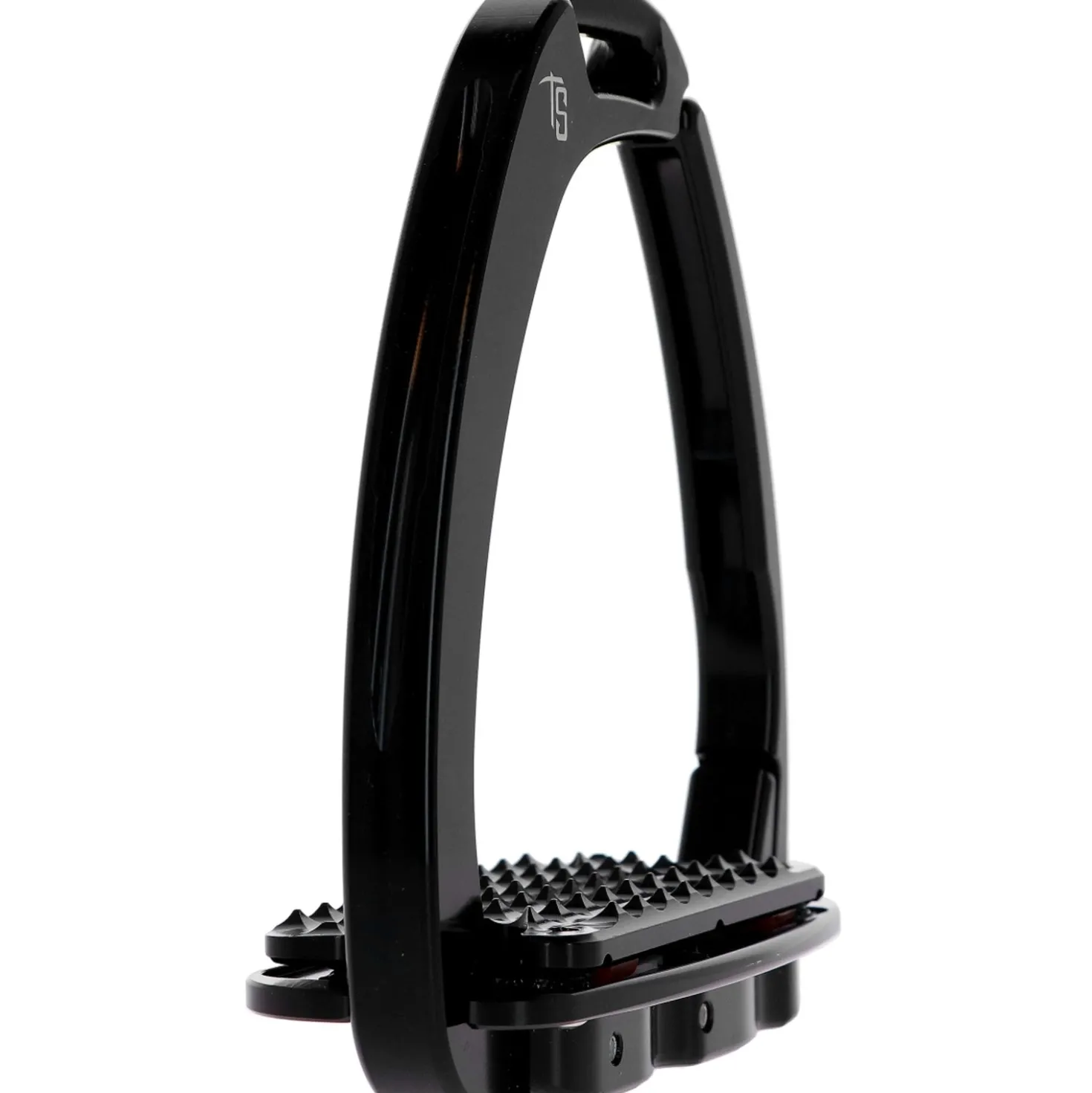 Tech Stirrups Stijgbeugels Venice Plus Swarovski Dressuur Zwart/Zwart