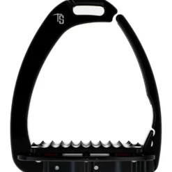 Tech Stirrups Stijgbeugels Venice Plus Swarovski Dressuur Zwart/Zwart