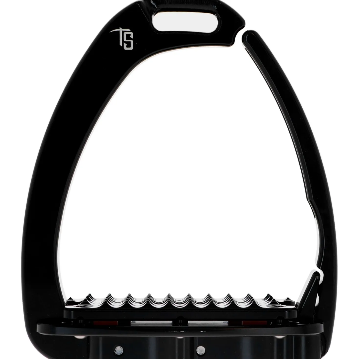 Tech Stirrups Stijgbeugels Venice Plus Swarovski Dressuur Zwart/Zwart