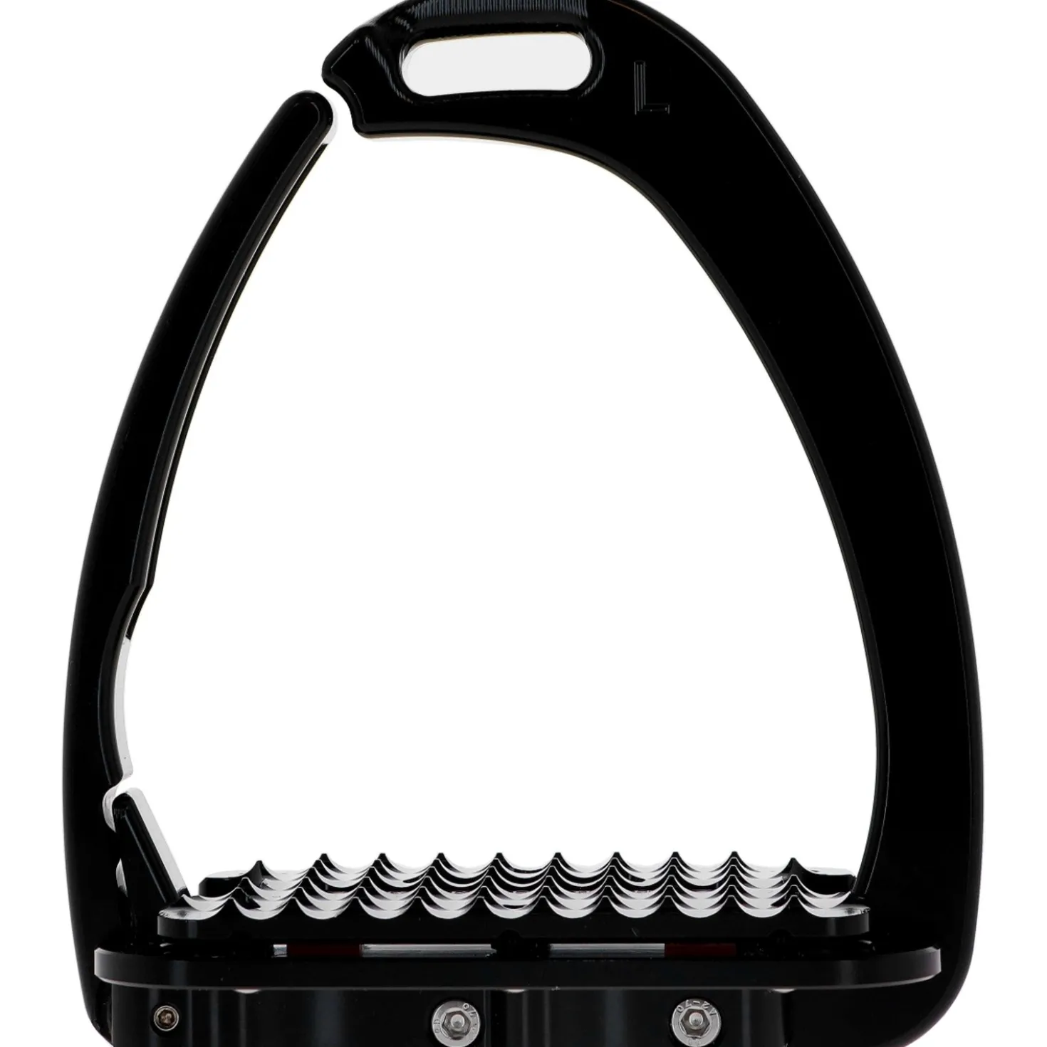 Tech Stirrups Stijgbeugels Venice Plus Swarovski Dressuur Zwart/Zwart