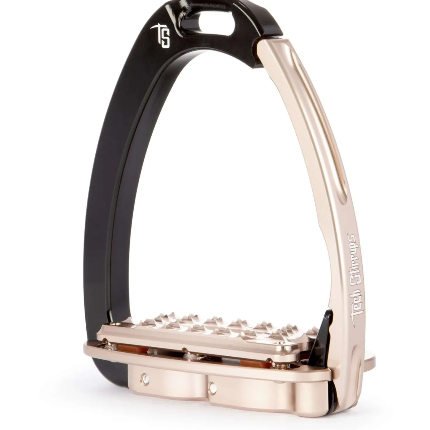 Tech Stirrups Stijgbeugels Venice Plus EVO Zwart/Rosegold