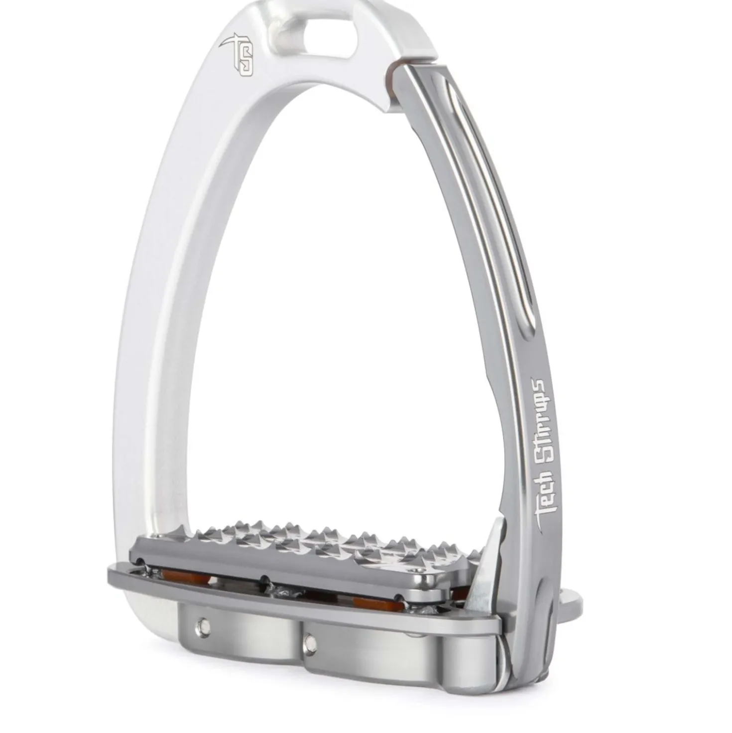 Tech Stirrups Stijgbeugels Venice Plus EVO Zilver/Titanium