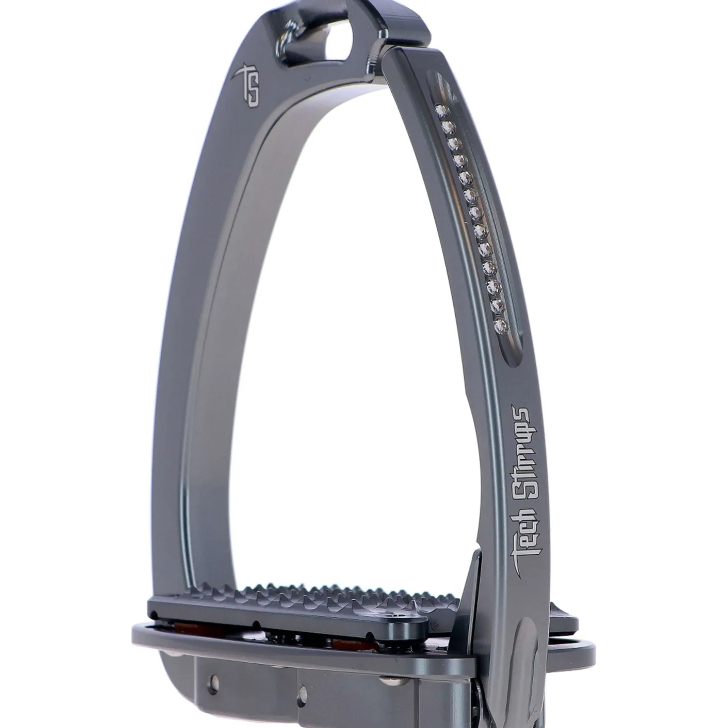 Tech Stirrups Stijgbeugels Venice Plus Swarovski Dressuur Titanium
