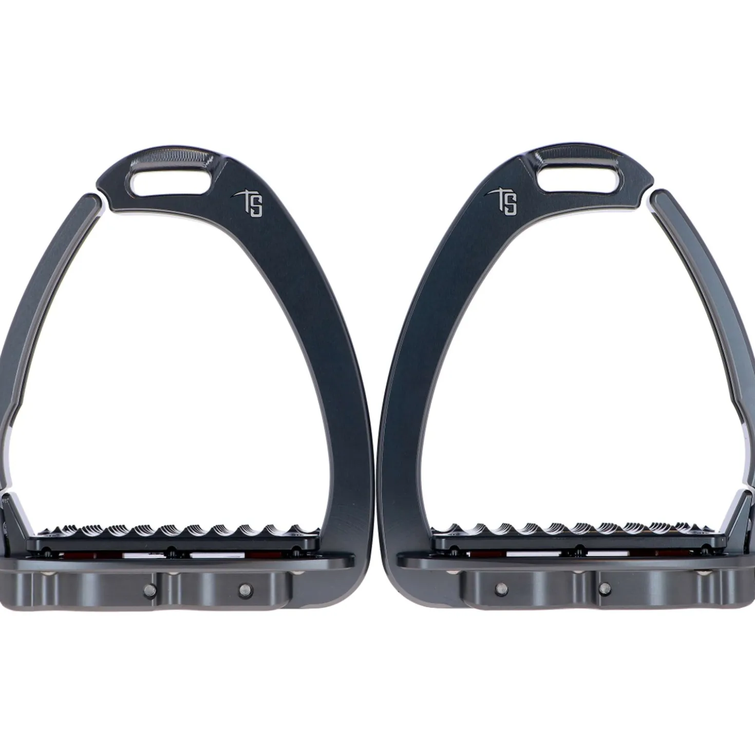 Tech Stirrups Stijgbeugels Venice Plus Swarovski Dressuur Titanium