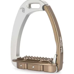 Tech Stirrups Stijgbeugels Venice Children Zilver/Bruin