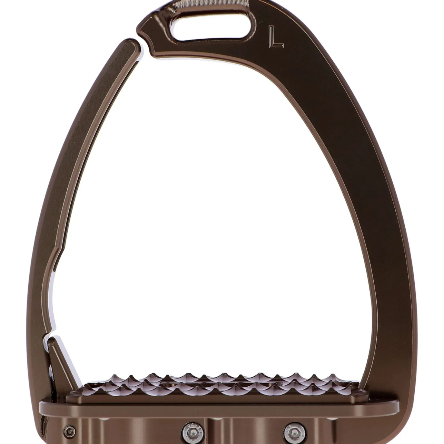 Tech Stirrups Stijgbeugels Venice Sloped Evo Swarovski Bruin