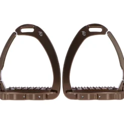 Tech Stirrups Stijgbeugels Venice Sloped Evo Swarovski Bruin