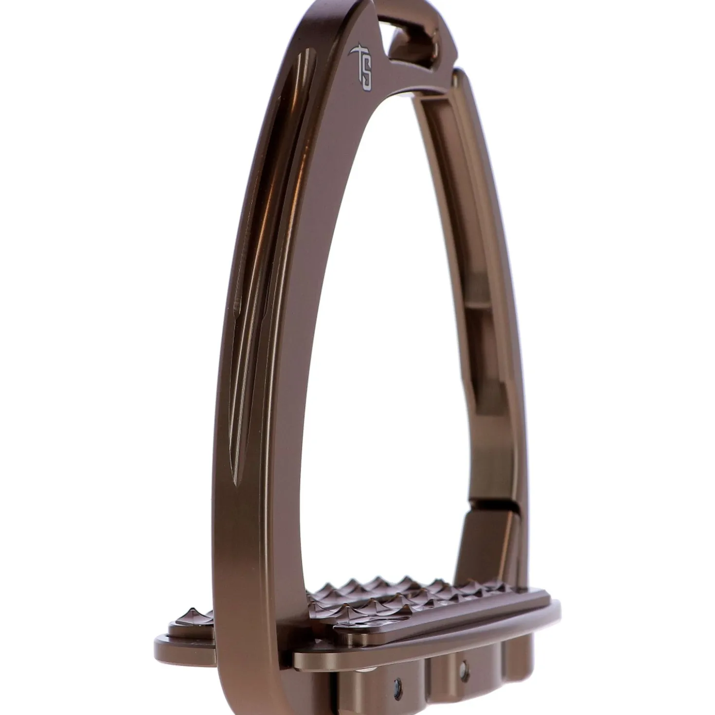 Tech Stirrups Stijgbeugels Venice Sloped Evo Swarovski Bruin