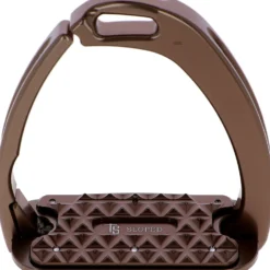 Tech Stirrups Stijgbeugels Venice Sloped Evo Swarovski Bruin
