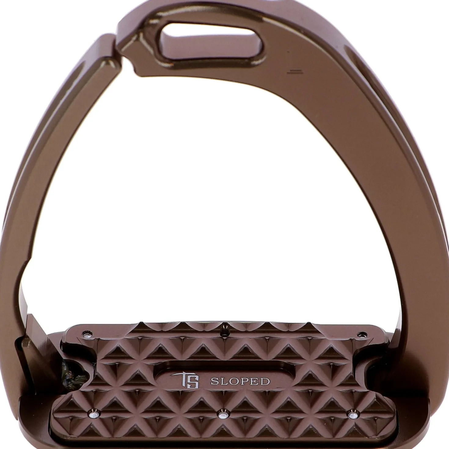 Tech Stirrups Stijgbeugels Venice Sloped Evo Swarovski Bruin