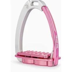 Tech Stirrups Stijgbeugels Venice Plus EVO Zilver/Roze