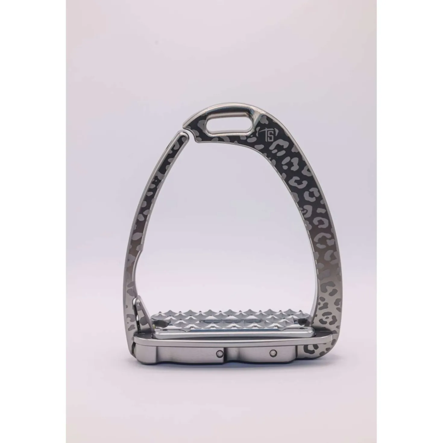 Tech Stirrups Stijgbeugels Venice Children Leopard Titanium