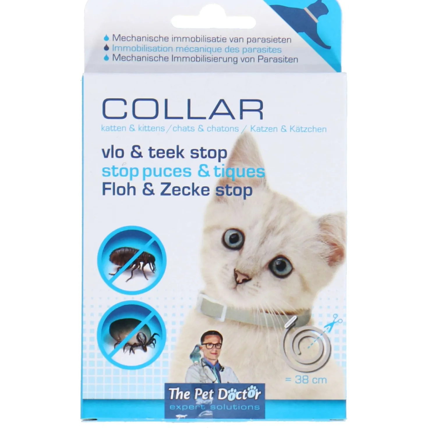TPD Vlo&Teek Stop Halsband Kat