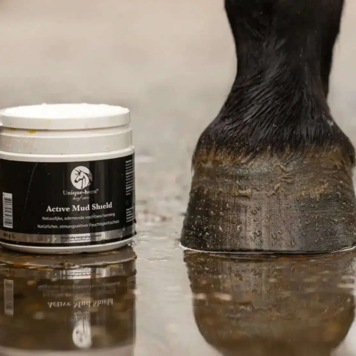 Unique-horn Active Mud Shield