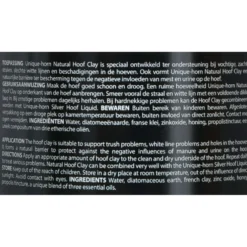Unique-horn Hoof Care Natural Hoof Clay