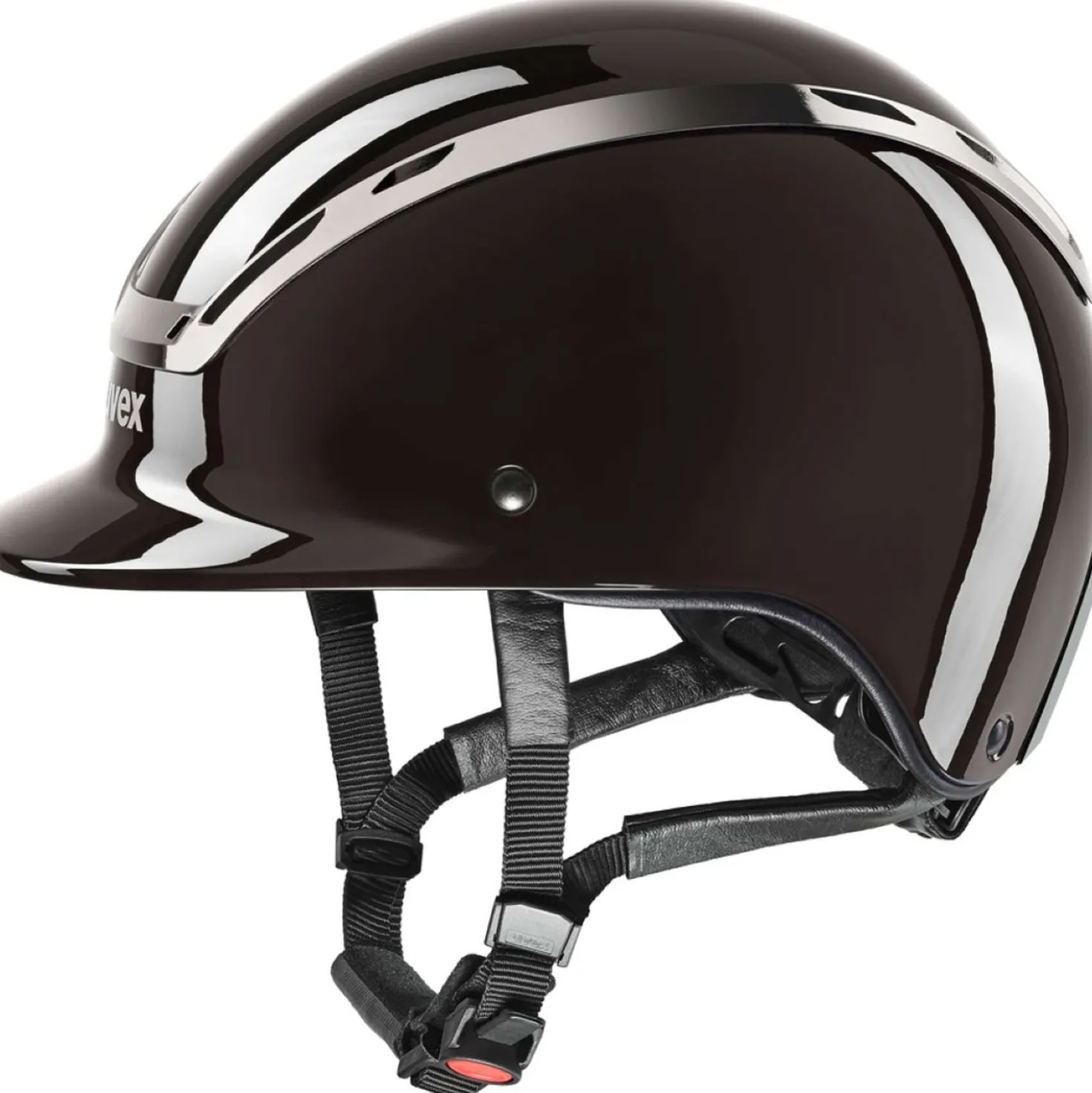 Uvex Cap Exxeed Shiny Chrome Mocca