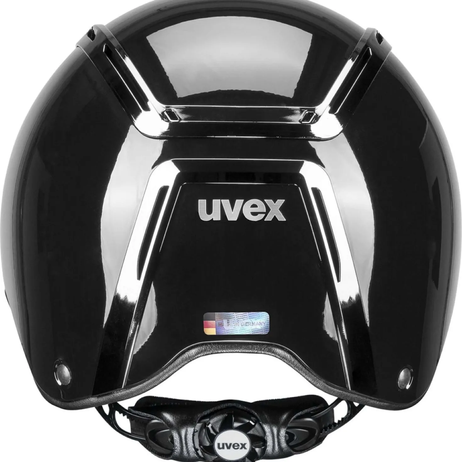 Uvex Cap Exxeed Shiny Chrome Zwart