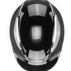 Uvex Cap Exxeed Shiny Chrome Zwart