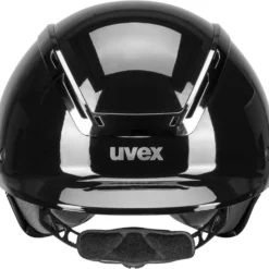 Uvex Cap Exxeed Shiny Chrome Zwart