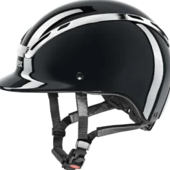 Uvex Cap Exxeed Shiny Chrome Zwart