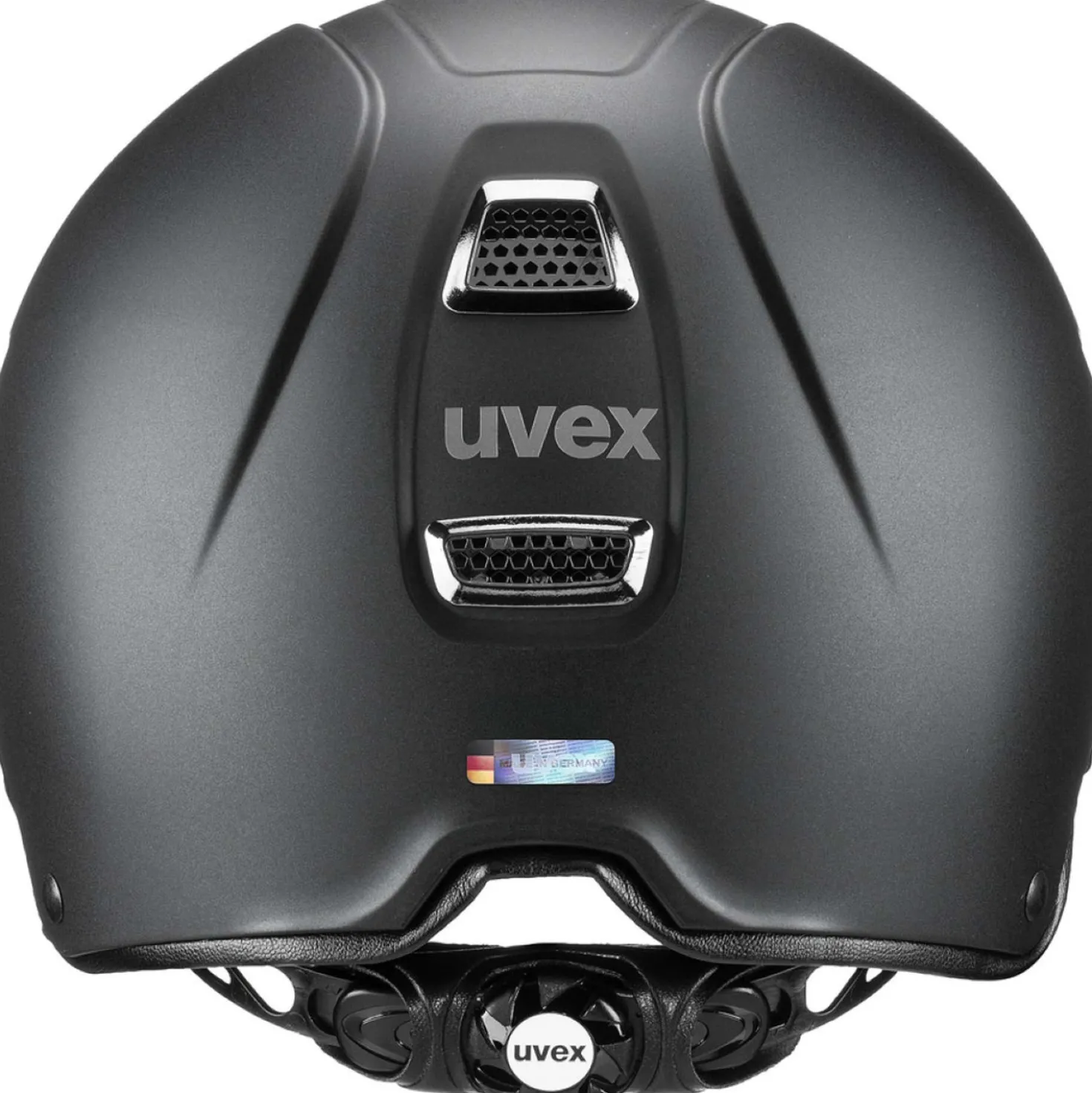 Uvex Cap Perfexxion III Chrome Zwart