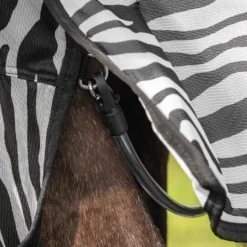Velder Horsewear Essentials Vliegendeken met Hals Zebra Zwart/Wit