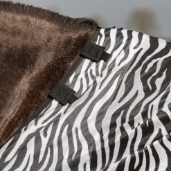 Velder Horsewear Essentials Vliegendeken met Hals Zebra Zwart/Wit