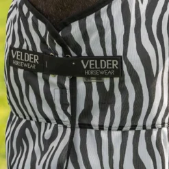 Velder Horsewear Essentials Vliegendeken met Hals Zebra Zwart/Wit