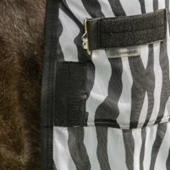 Velder Horsewear Essentials Pony Vliegendeken met Hals Zebra Zwart/Wit