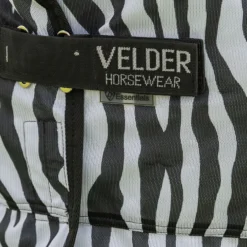 Velder Horsewear Essentials Pony Vliegendeken met Hals Zebra Zwart/Wit